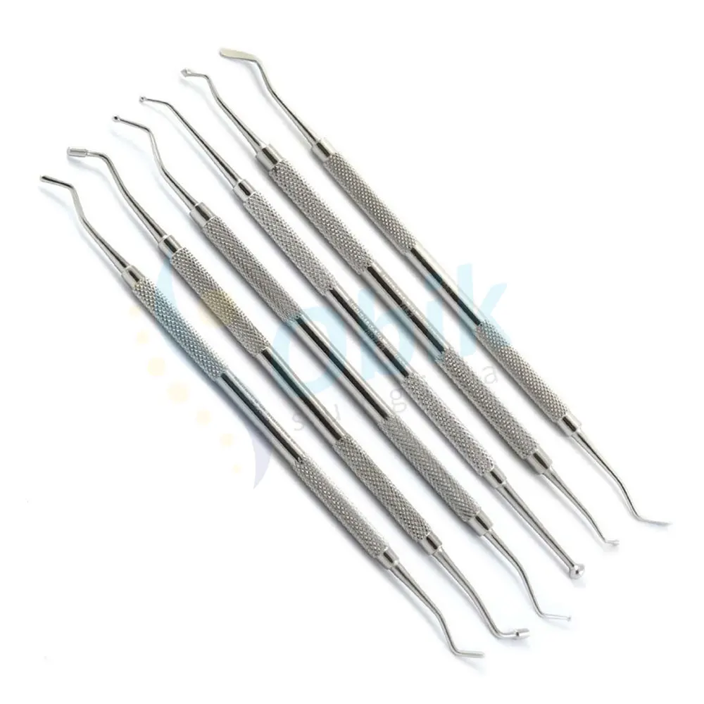 Dental Composite filling Carvers Double ended Instruments of High Quality Set of 4