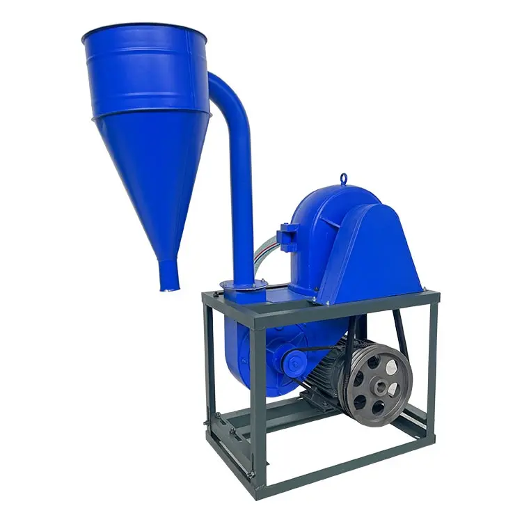 Backbone Machinery high capacity self primming flour mill with 380v 7.5kw motor