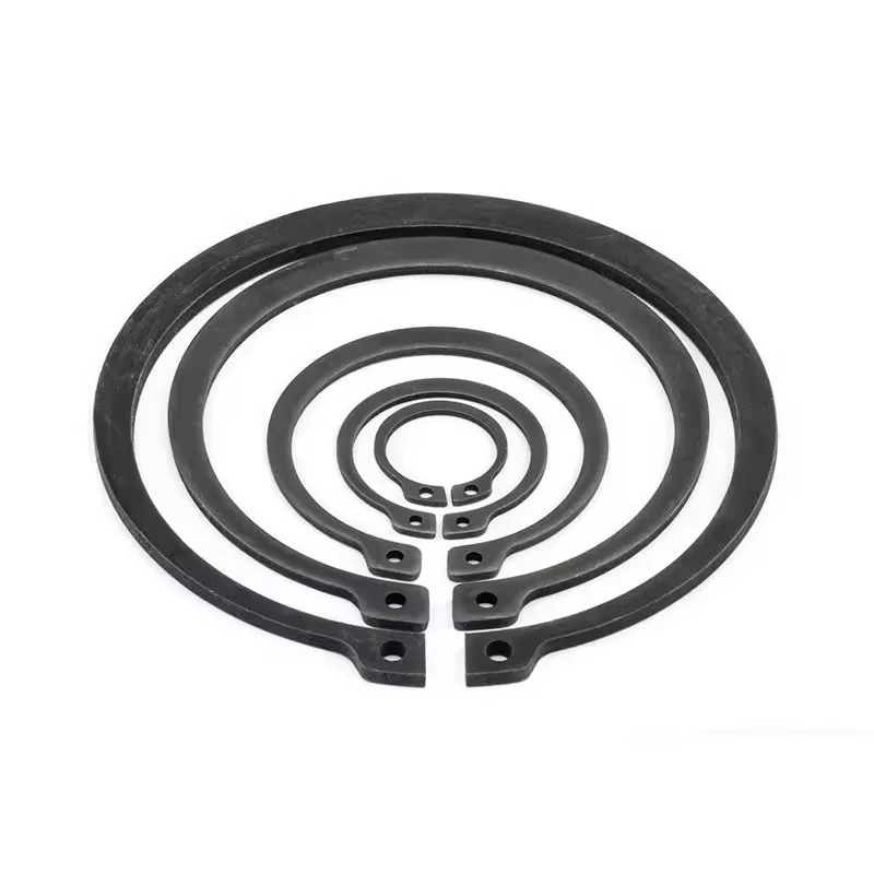 China manufacturer Wholesale standard black oxide DIN 471/472 Retaining Ring snap ring external circlips tooljoy