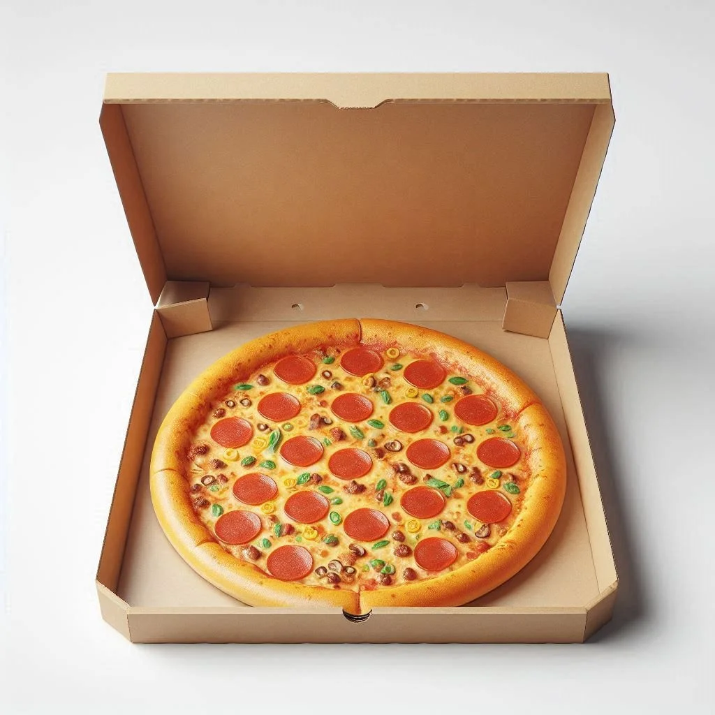 Gourmet Pie Parade Custom Logo Printed Pizza Boxes Impress Customers from Oven to Doorstep
