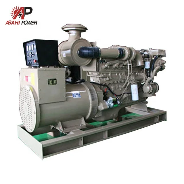 Prime 563 kVA 450 kW KTA19-D(M) Marine Diesel Generator for Cummins