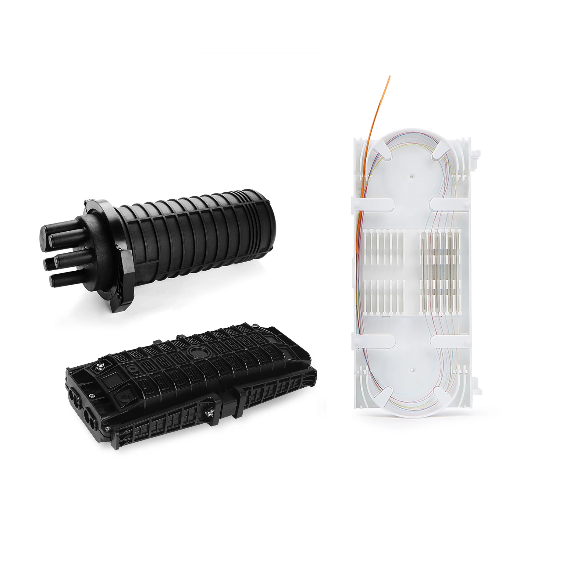 FCST01206 Optical Fiber Cable Splice Tray 12 core ABS Material