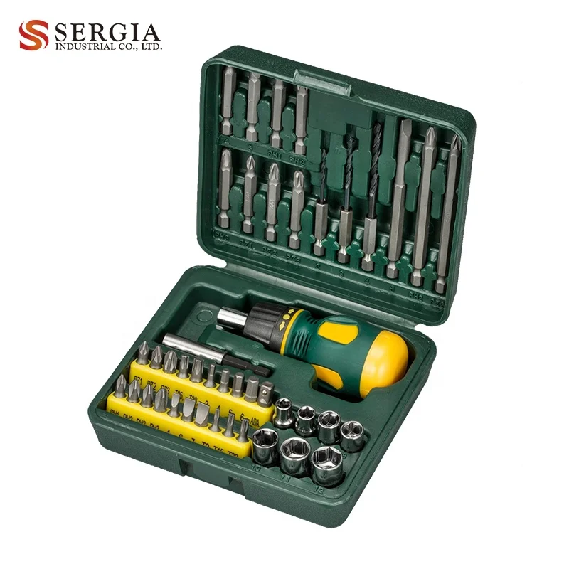 29-43Pcs Ratcheting Screwdriver Set Multi Screwdriver Bit Set with Ratchet Bit Holder