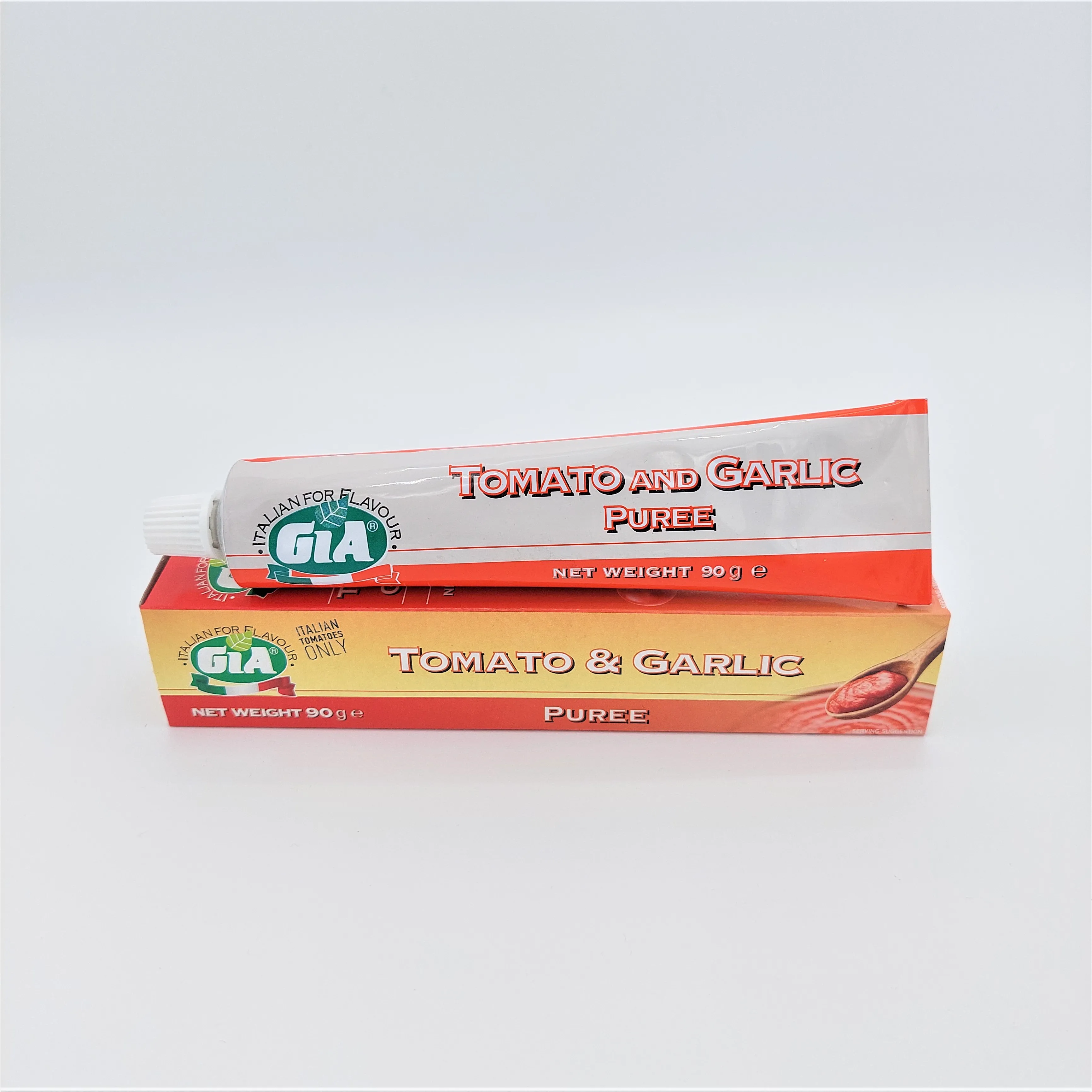 Top quality italian TOMATO & GARLIC PUREE 90 g in tube GIA