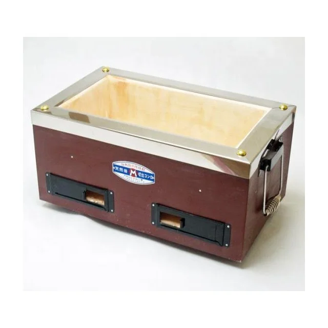 Сделано в Японии гриль для барбекю диatom Earth добытый Suzu Ishikawa прямоугольный угольный Shichirin