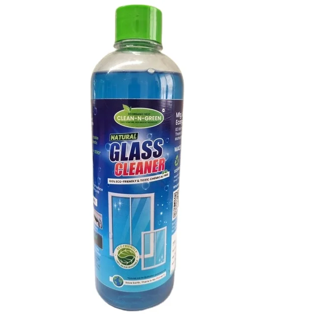 100% Eco-friendly & Biodegradable Glass Cleaner liquid kill 99.9% germs, bacteria and viruses remover Glass Cleaner