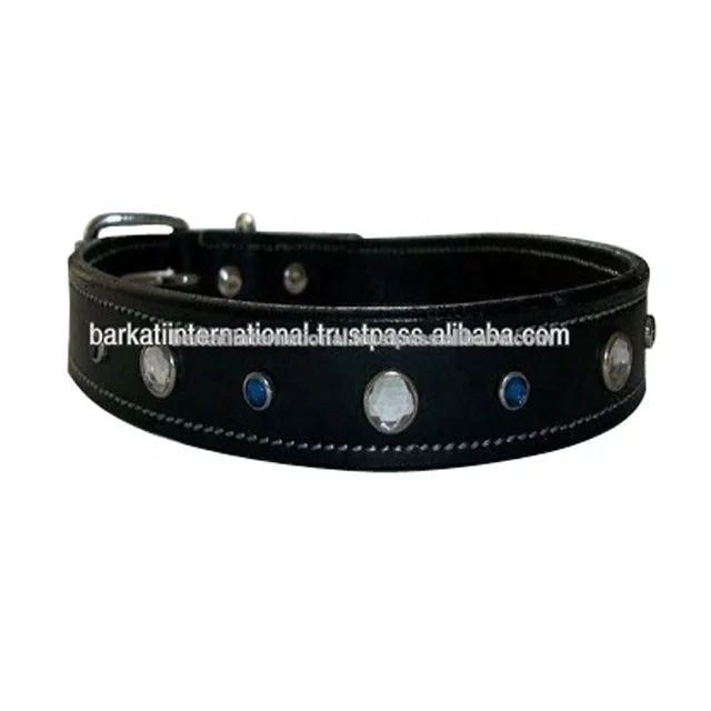designer dog collar clincher round collar