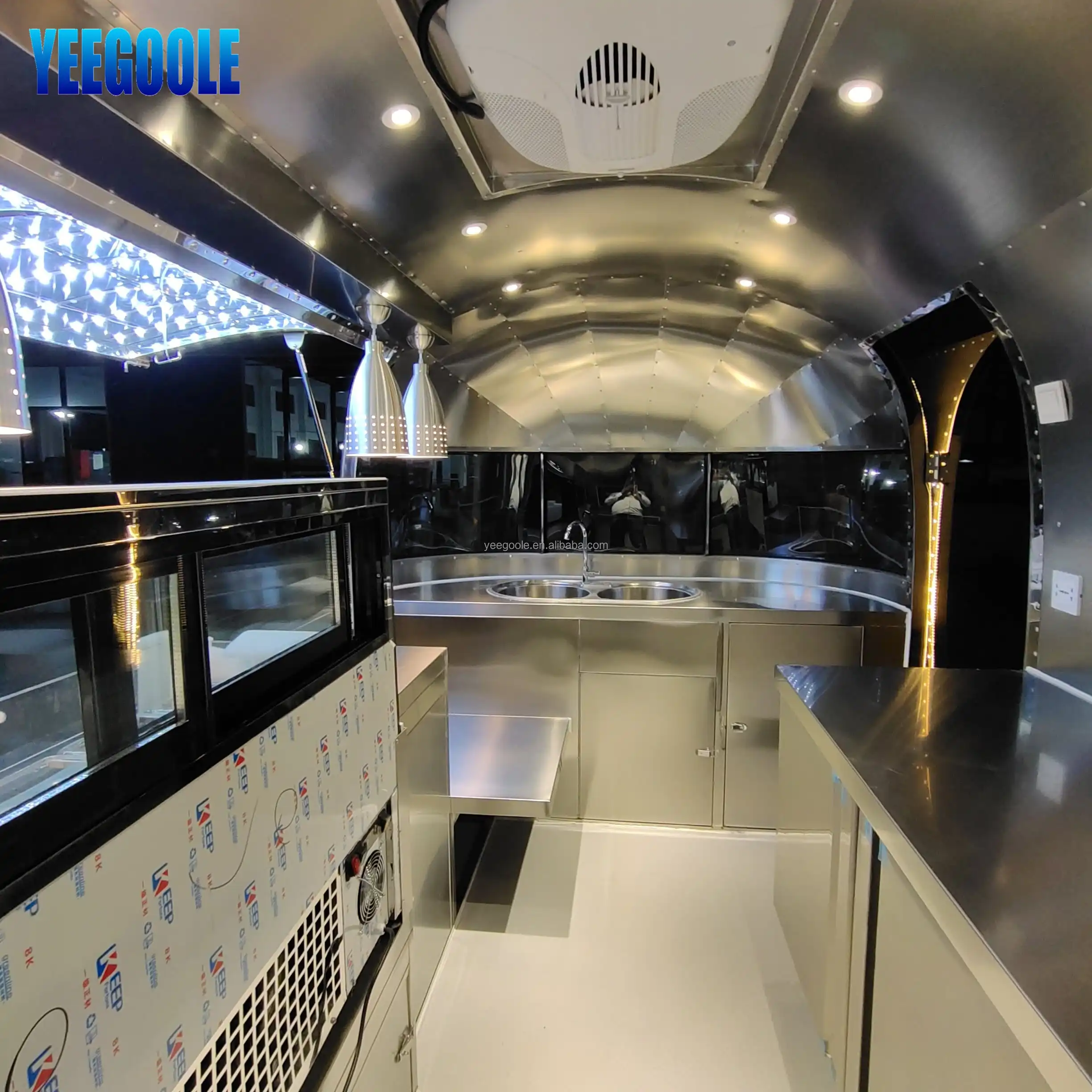 4.5m Captain mobile food trailer / caravan trailer for sale / food concession trailer for sale CE