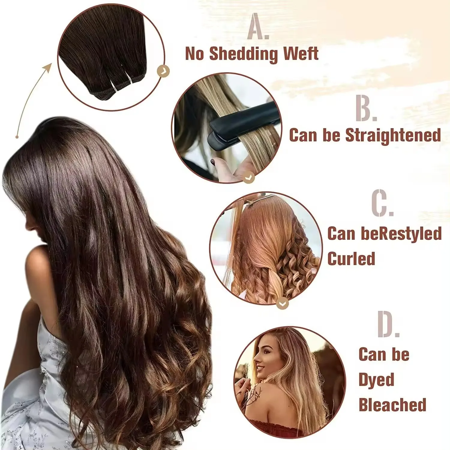 Wholesale Supply Best Quality 100% Natural Raw Remy Blonde Indian Virgin Human Hair Extensions 30 Inches Kinky Style Low Price