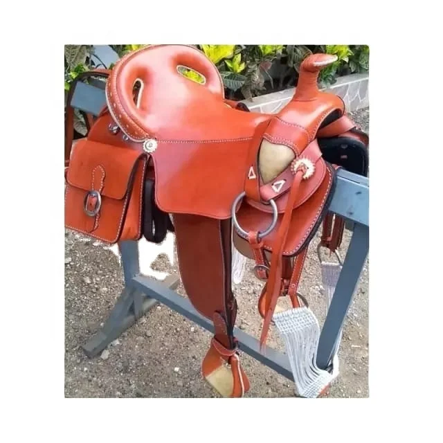 2021 Wholesale Horse Riding Saddles Made With Cowhide Leather With OEM Services