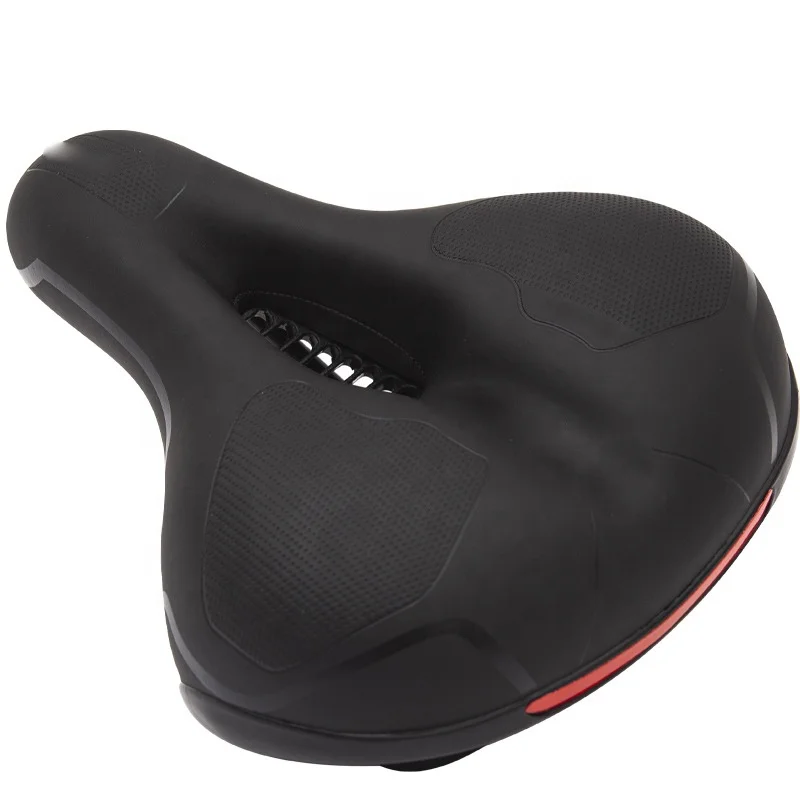 Comfort Soft Leather Bicycle Saddle Mountain Road Bike Saddle Seat