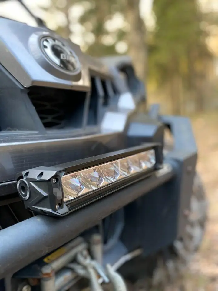 20 дюймовая сверхтонкая светодиодная световая балка для внедорожника 4x4 Однорядная светодиодная световая Балка светодиодные фонари бары для внедорожника, ATV UTV SUV