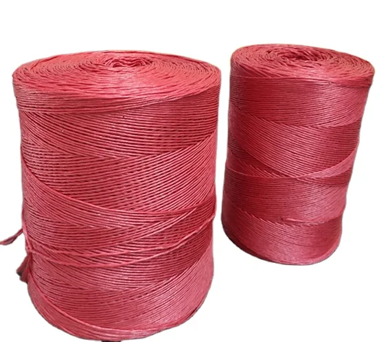 India Factory Twisted Braided PE PP Nylon Polyester Twine Thread Fishing Net Twine Cordel de agricultura