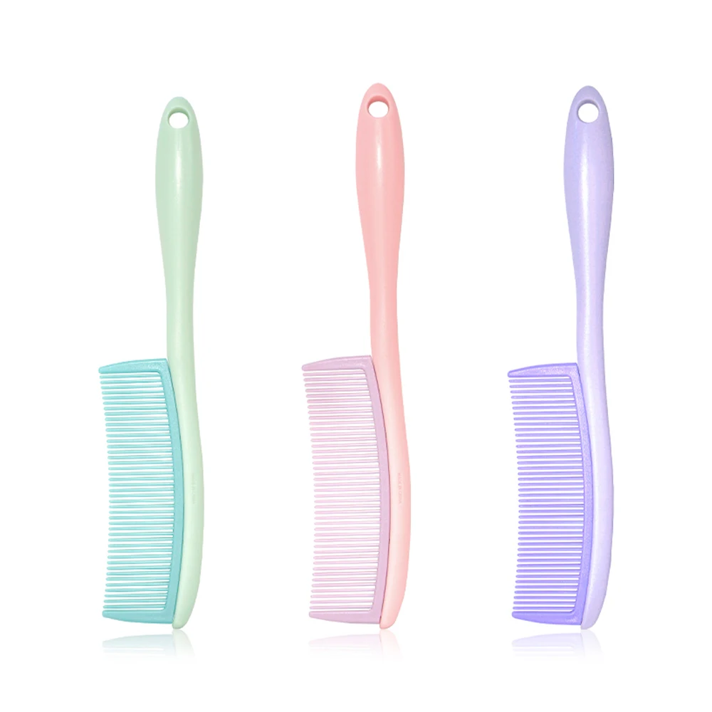 Термостойкая большая Антистатическая расческа для выпрямления волос из АБС-пластика с широкими зубьями