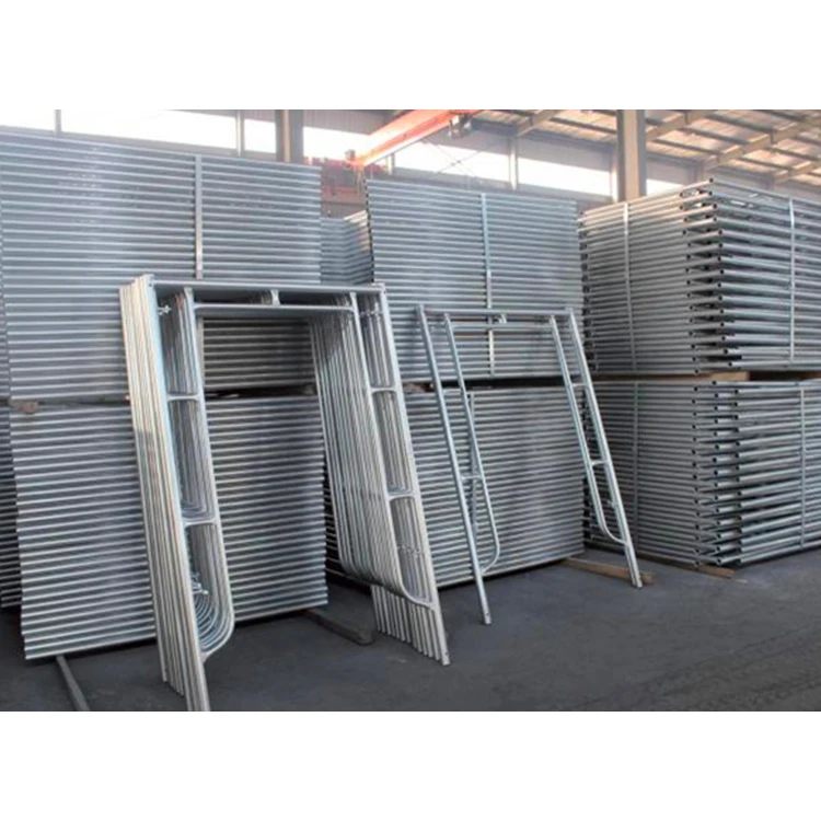 steel frame scaffolding construction system door frame and H frame scaffolding