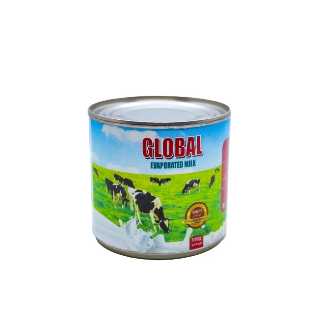 GLOBAL Full Cream Evaporated Filled milk with 2% protein for Coffee/Tea and Baking  Best products from Malaysia 390g,500g,1kg.