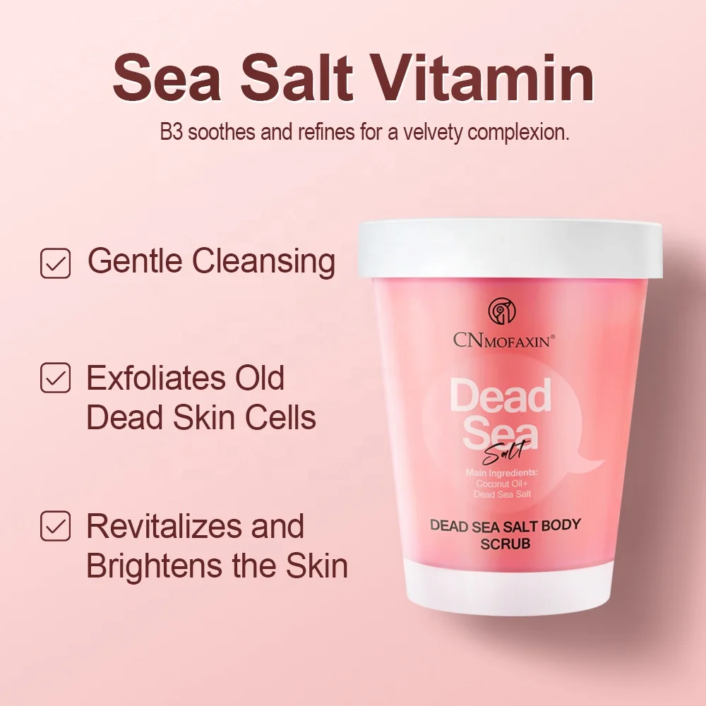 Dead Sea Salt body scrub