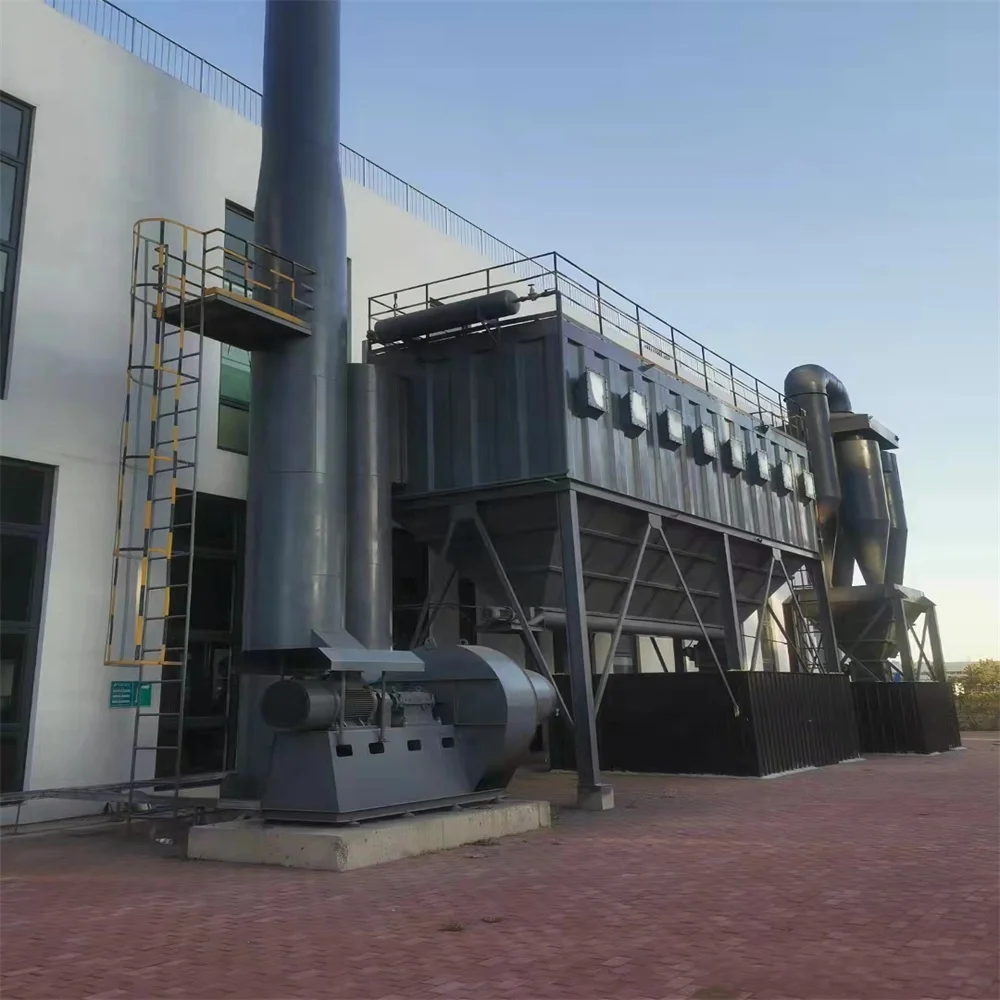 HEADING filtration system pulse injection industrial bag dust collector filter bag p84 medium and high temperature filter