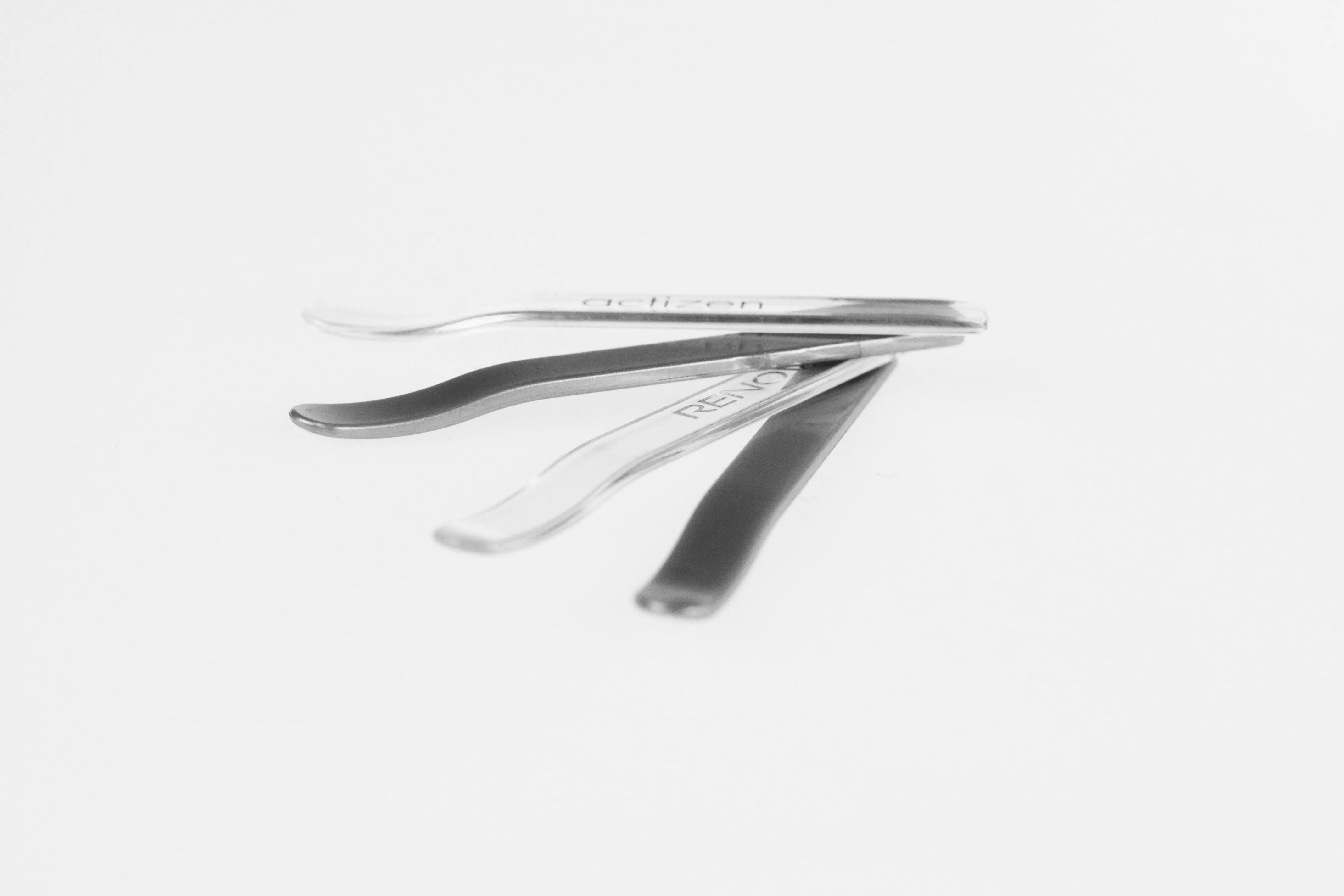 PMMA Acrylic Clear Transparent Customized Color Luxury 68mm Small Spatula for Cosmetics Skin Care Makeup Eye Face Cream Spatulas