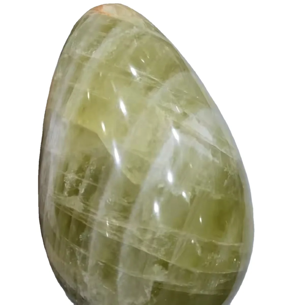 Wholesale natural Brazilian Lemon citrine yoni egg stone best Quality for healing & Reiki meditation energy big size egg stone