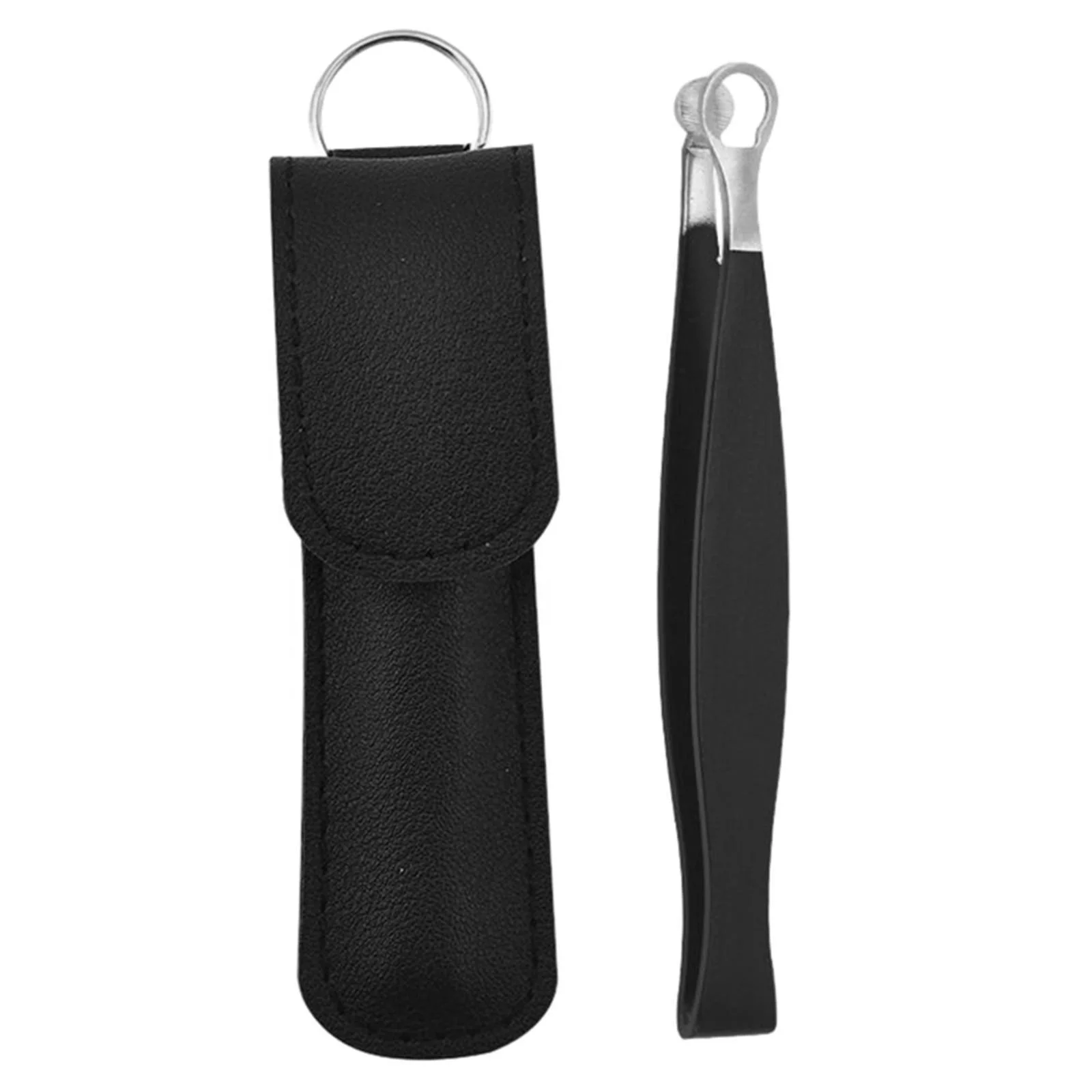 Nose Hair Trimming Tweezers Round Head Multifunctional Water Resistant Stainless Steel for Noses Sideburns Nose Men Women