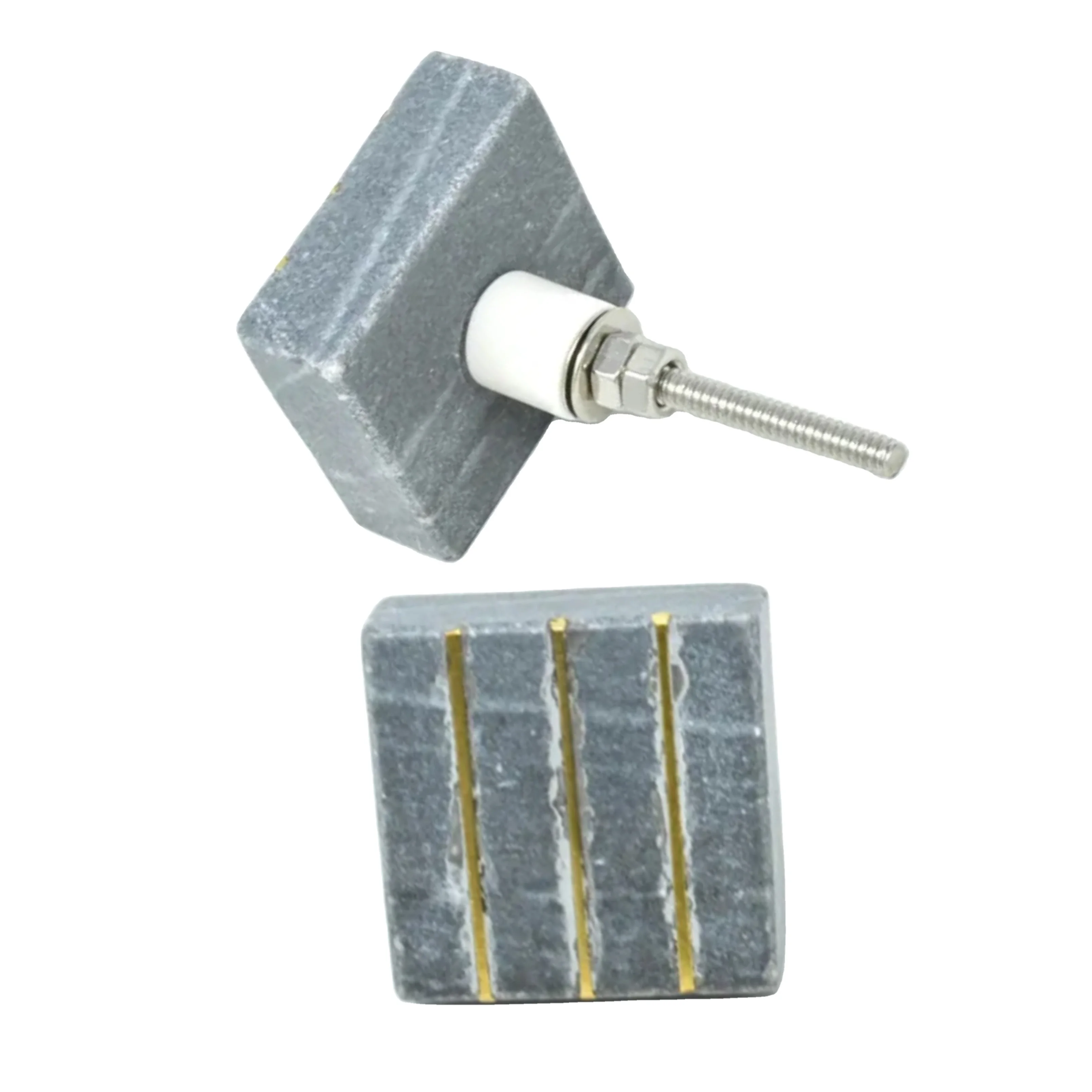 Export quality Marvel Knobs Resin Wooden bone horn brass cabinet knobs handle & Pull [HBRMW 156]