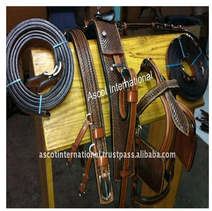 Wholesale Pvc Horse Racing Harness Quick Hitch Harness set premium fittings waterproof equestrian