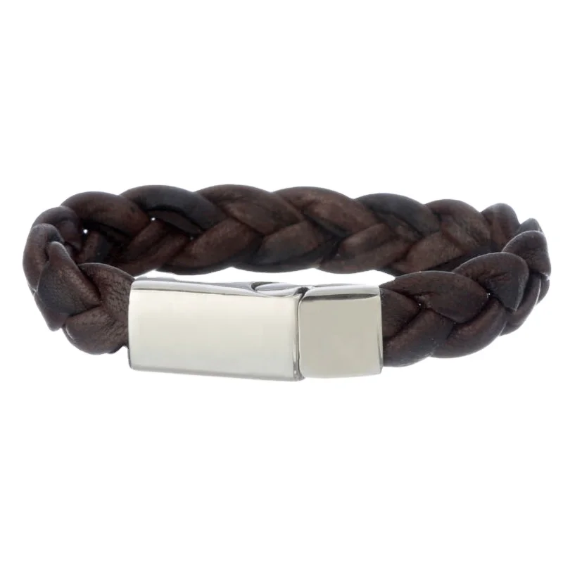 High Quality Luxury Magnetic Leather Bracelet Clasp
