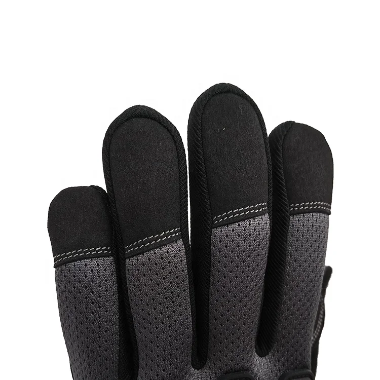 Touch Screen Work Glove Tools Assembly Automotive Gloves High Dexterity Padded Palm Heavy Duty Rigger Hand Mechanic Impact Glove