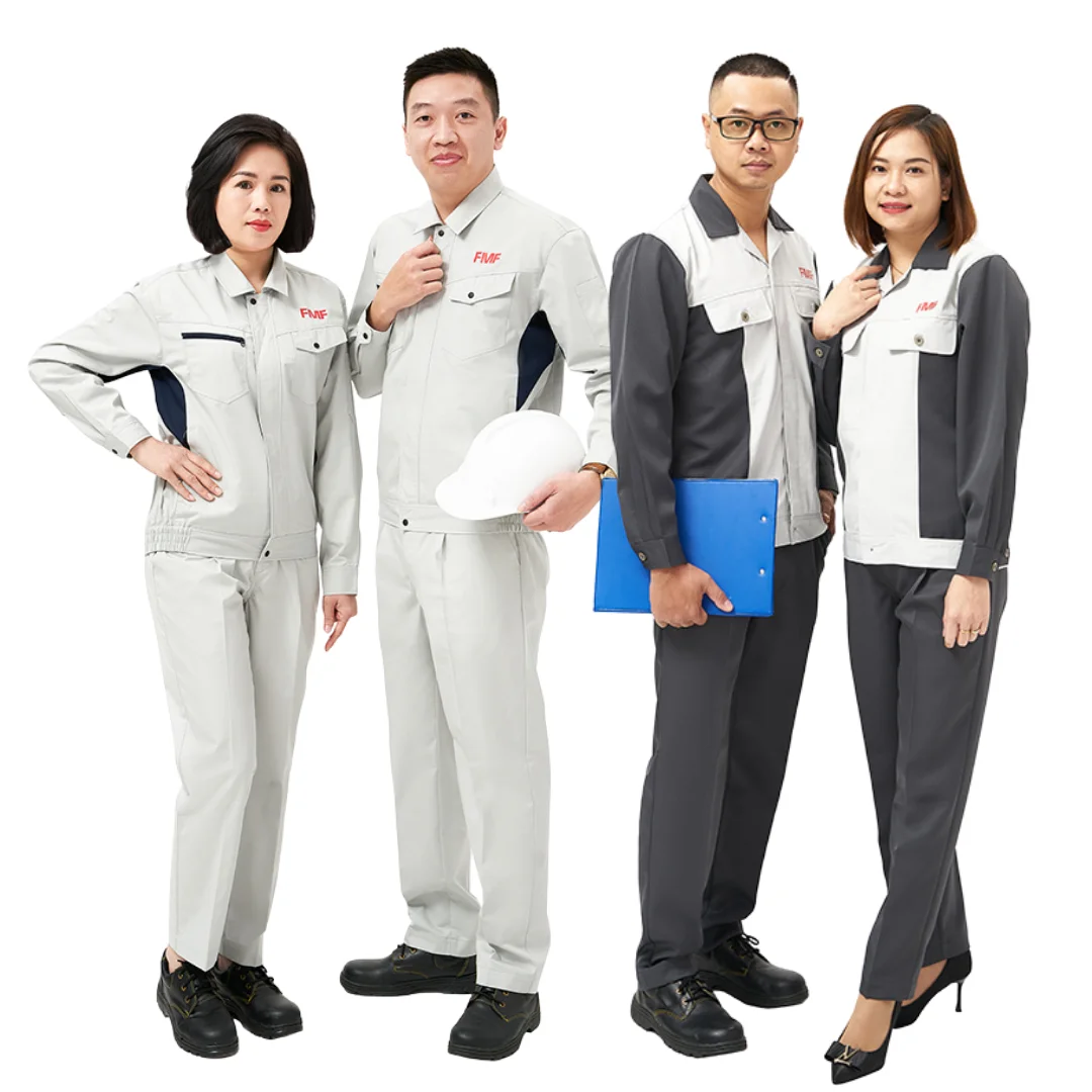 HOT SELLING construction clothes worker security guard shirt workwear oil/gas/car wash uniform breathable - FMF uniform factory