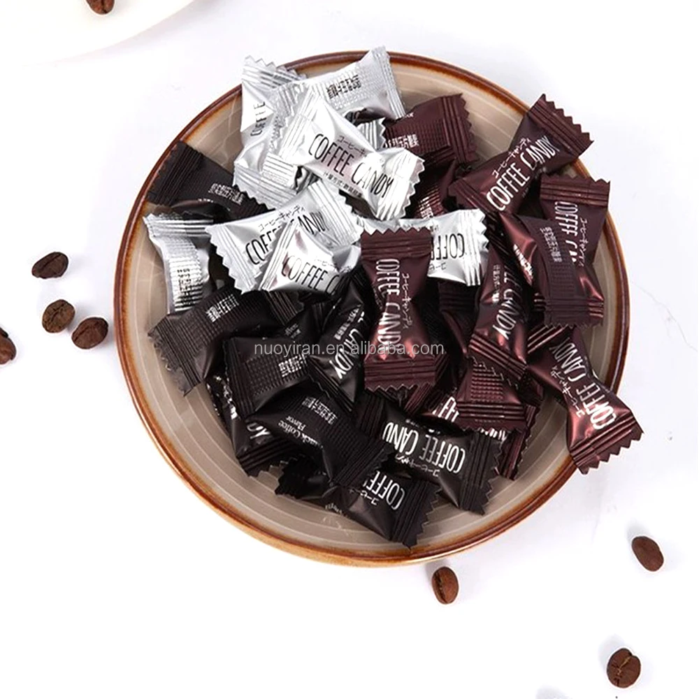Candy Factory Private label customization bulk high quality coffee bean hard candy