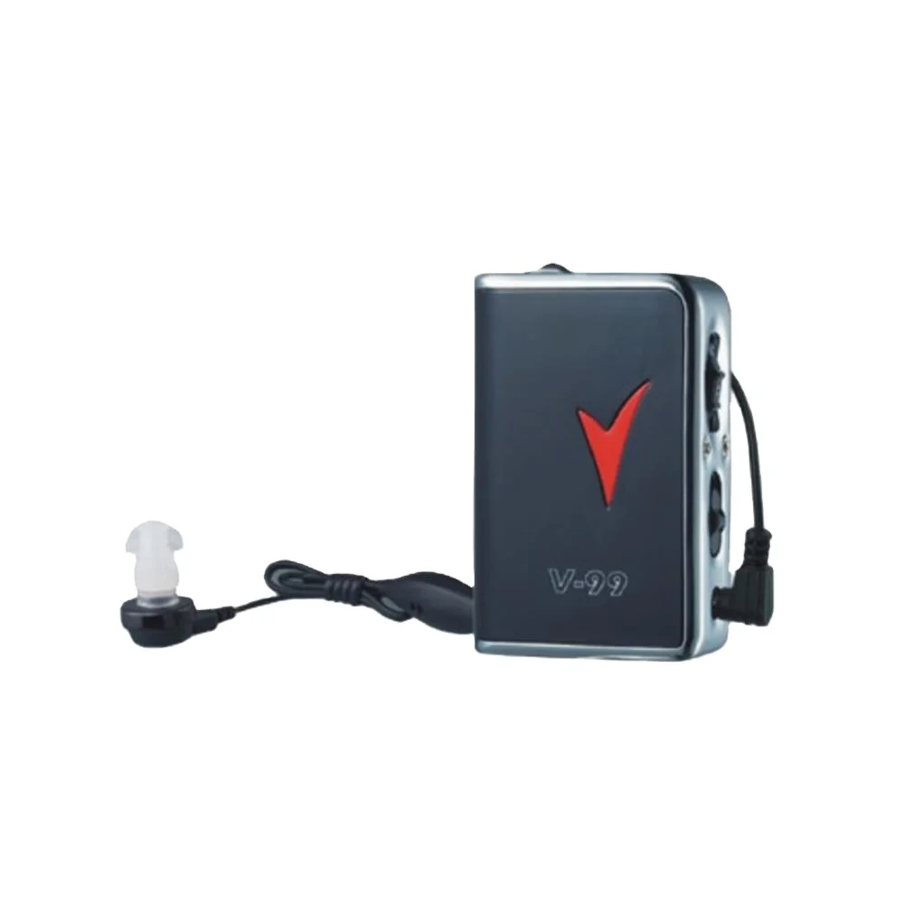 high quality body worn pocket hearing aid axon V-99 wired pocket hearing aid cheap price china make high quality