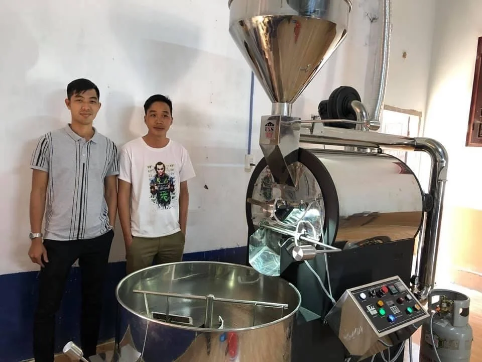 Double Wall Drum Coffee Roaster for Home and Commercial Use 304 stainless steel