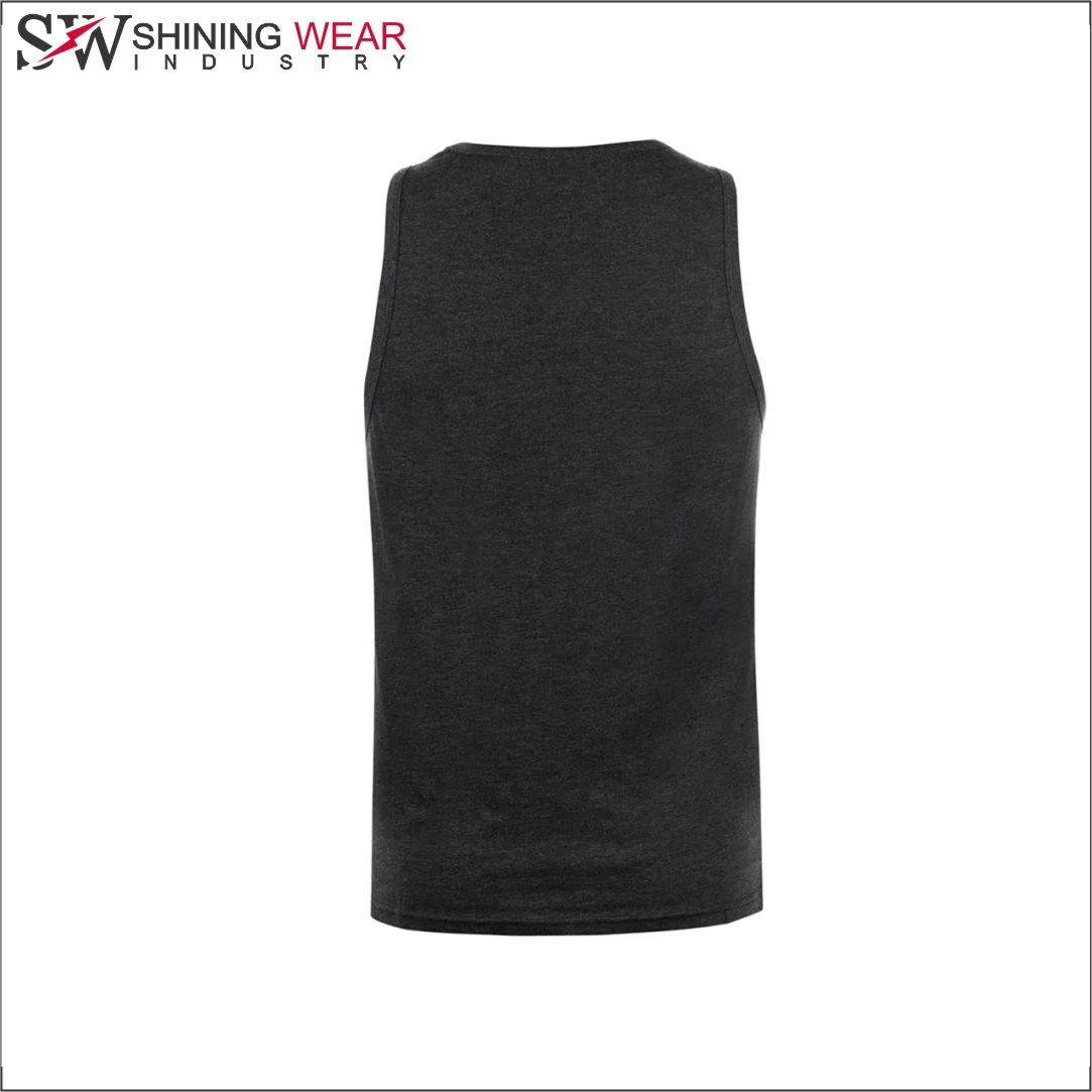 
Fashion Fitness Gym Custom Made Vests Summer Cotton Tank Top For Men 