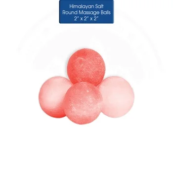 Best Quality 100% Natural Himalayan Salt Round Massage Balls best selling product 2023 b2b marketplace