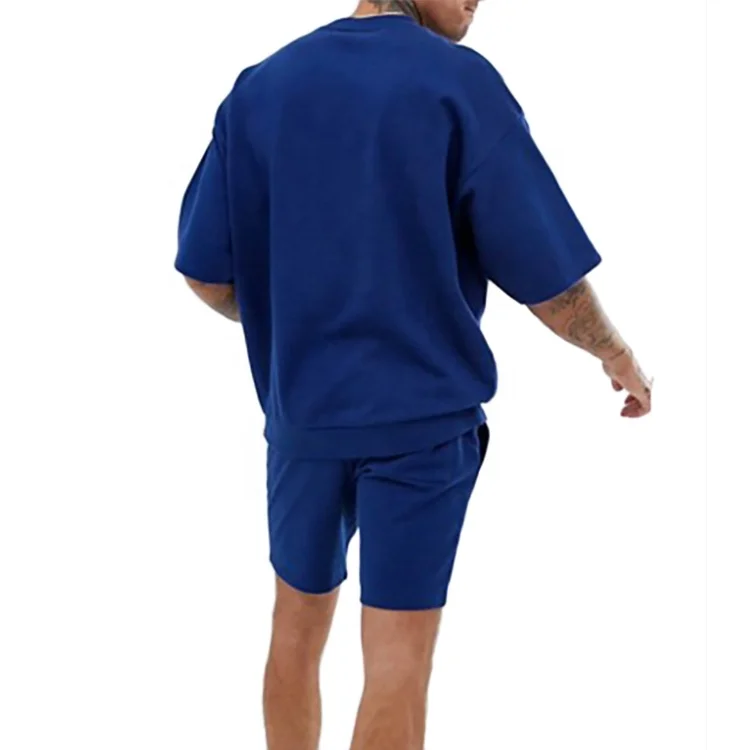 Summer Men Sports Game Wear T Shirts Shorts Pants Sets in cheap rates short set for men custom training& jogging wear