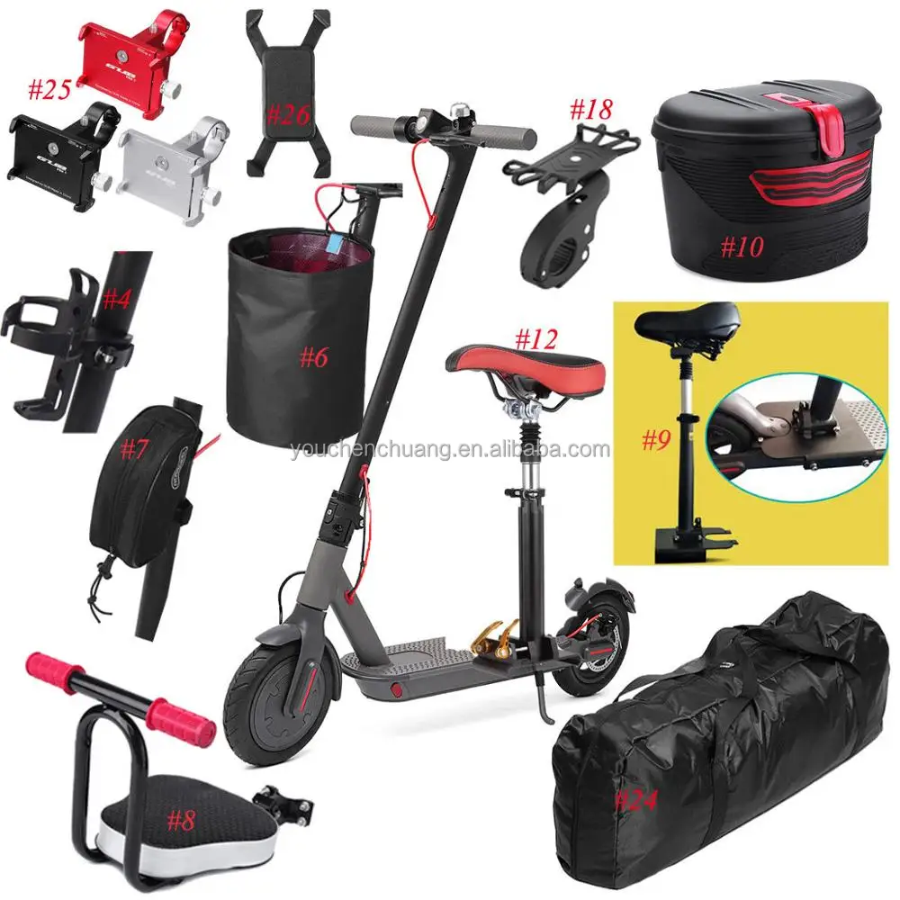 Electric Scooter Accessories For Segway Ninebot Kickscooter P65 P100s D18e Spare Part