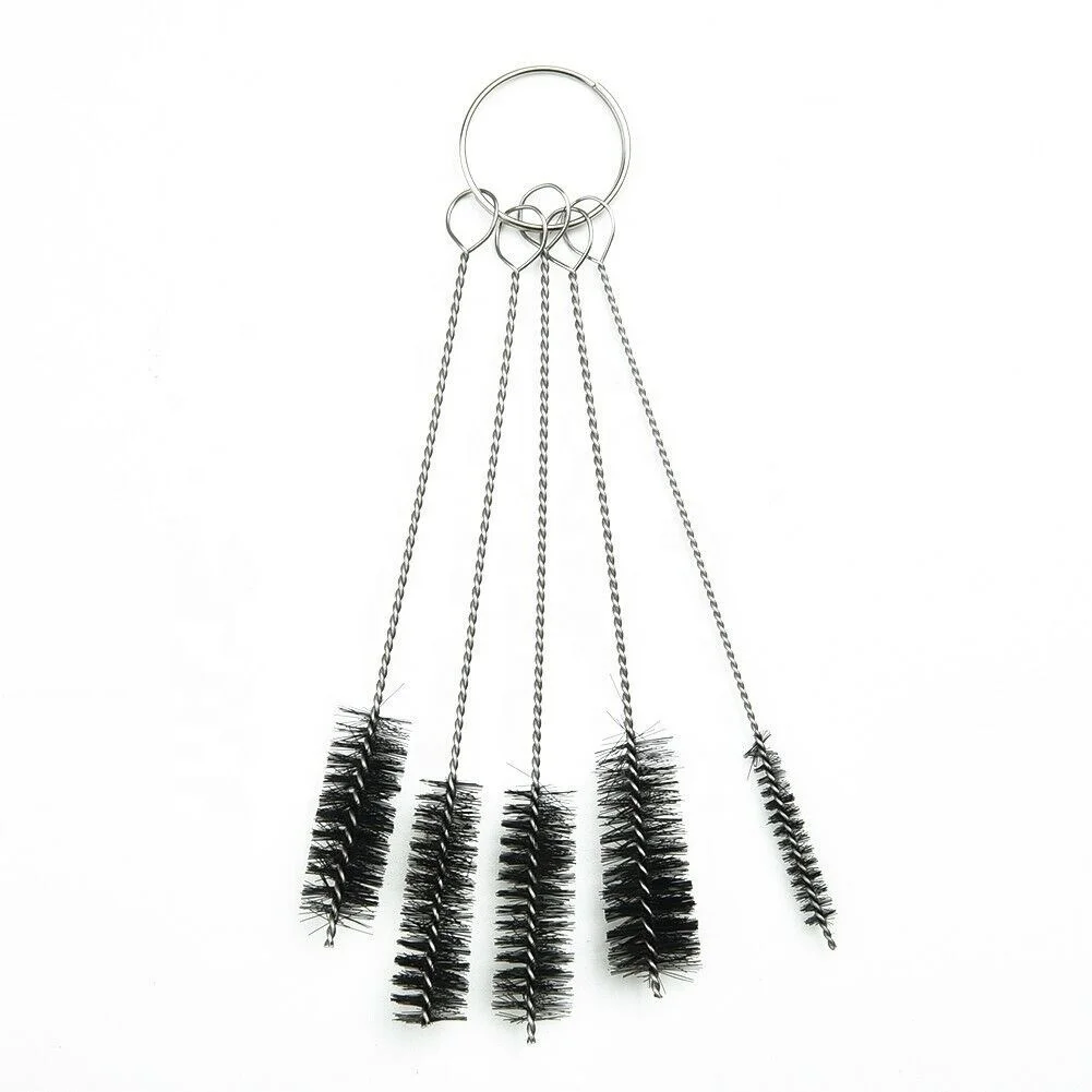 2mm+2.5mm+3mm+4mm+5mm Wire Brush Cleaning Pipe / Hole / Bore Cleaner 5 Pcs/set