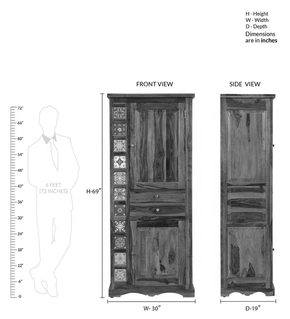Industrial Vintage Tall Bar Cabinet Indian Sheesham Wood High End Tall Bar Cabinet Jodhpur Wine Bottle Storage Racks Bar Cabinet