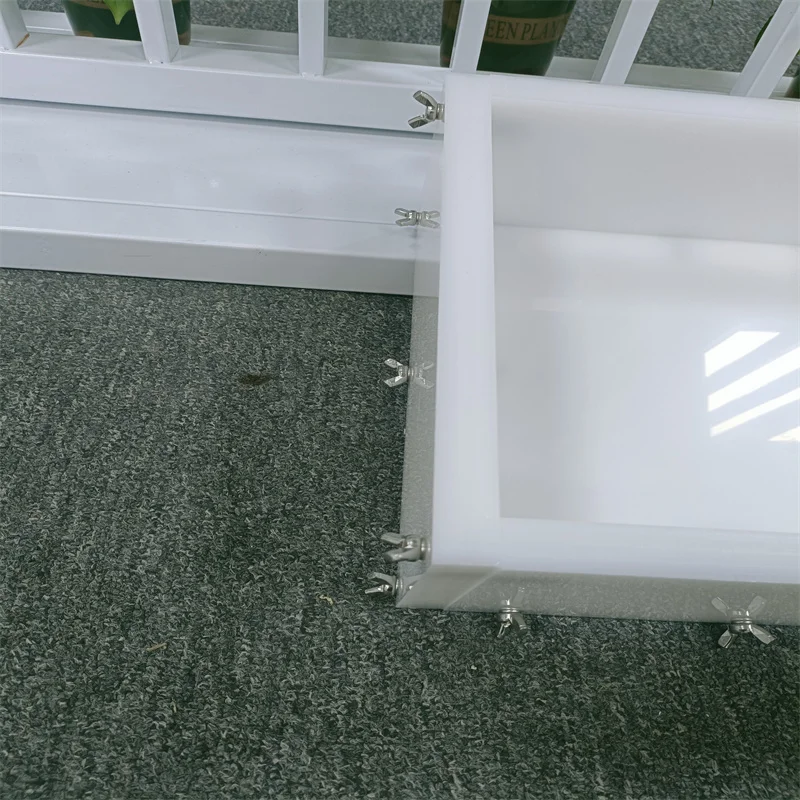 Large Rectangular Resin Mould Removable Screw Craft Epoxy HDPE Resin Mold