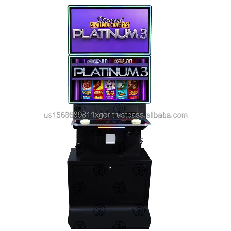2024 New Materials 27 Inch Dual Screen High-Resolution Deluxe Metal Game Machine Platinum 3 Skill Game