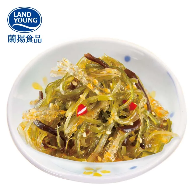 factory price spicy taste seaweed salad with agar and fungus