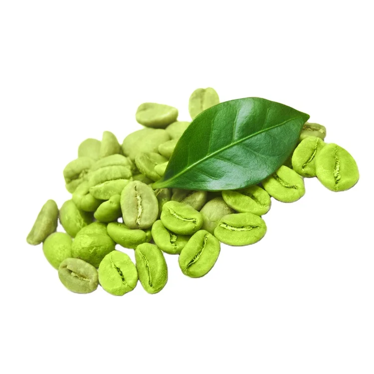 Pure Green Coffee Bean Extract Powder 35% Chlorogenic Acids Water Soluble For Energy Drink Powder