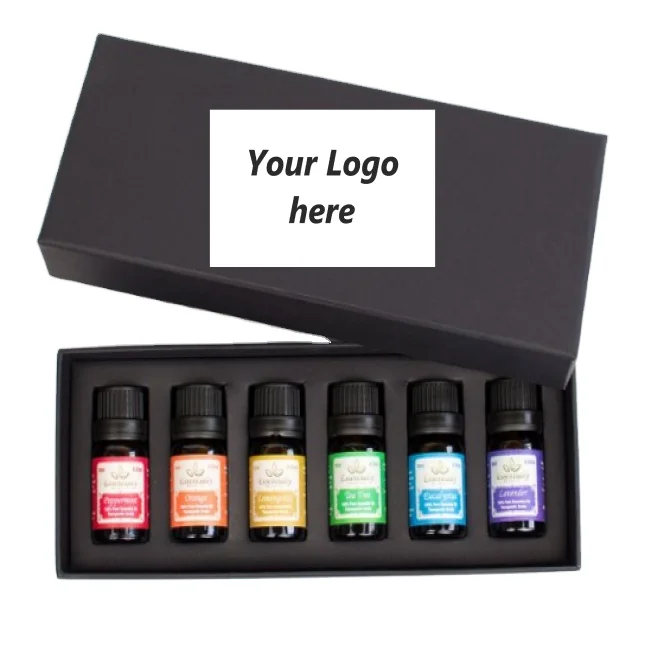 Aromatherapy Essential Oils Set Reed Diffuser Oil Premium Natural Top 6 100 Pure Car Kitchen Mint OEM Item Packaging Air Bedroom