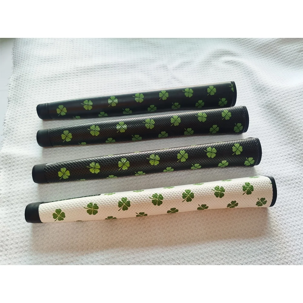 Custom OEM Customized Logo Golf Club Rubber Grip  Golf PU Leather Putter Grips