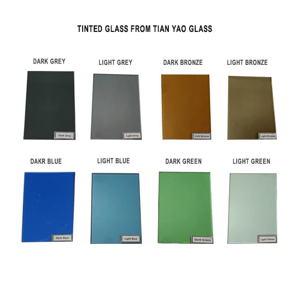 tinted float glass stained glass high performance tinted float glass