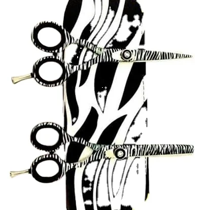 Black & White High Quality Scissor Thining Barber Scissor