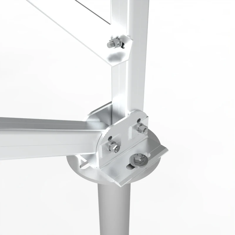 Egret Solar Power Ground Mounting System Home Solar Panel Mounting Structure