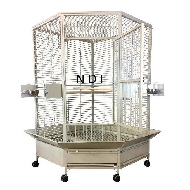  Аксессуары для украшения сада эстетически Удобная клетка разведения канареек и голубей с подставкой украшение черным порошковым покрытием