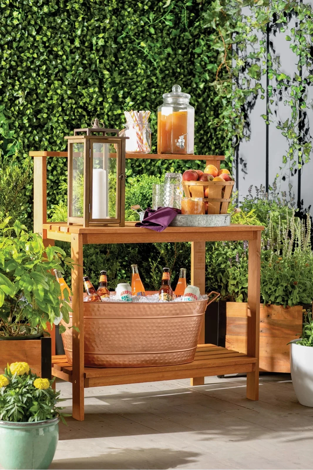  Медная емкость для напитков ведро льда металлическая Ванна шампанского охладитель вина корзина домашнего бара